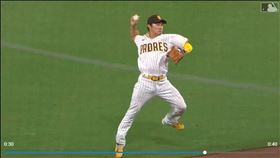 ▲金河成游擊區展現防守美技。（圖／翻攝自MLB官網）