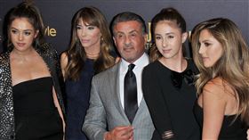 席維斯史特龍三女兒　（圖／美聯社／達志影像）