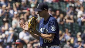 ▲水手新秀柯比（George Kirby）開賽連投24顆好球寫紀錄。（圖／美聯社／達志影像）