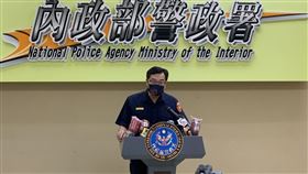 警政署副署長林順家說明，未來警方用槍若是對空鳴槍或沒有造成人員傷亡、財損案件，可不必再寫書面報告。（圖／記者李依璇攝影）