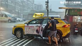 大雨,雨彈,大雨特報,下雨（圖／記者邱榮吉攝）
