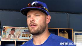 富邦悍將新洋投安得勝。（圖／記者蔡厚瑄攝影）