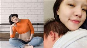 謝依霖育有一子一女，近年鮮少在螢光幕前曝光。（圖／翻攝自謝依霖臉書）