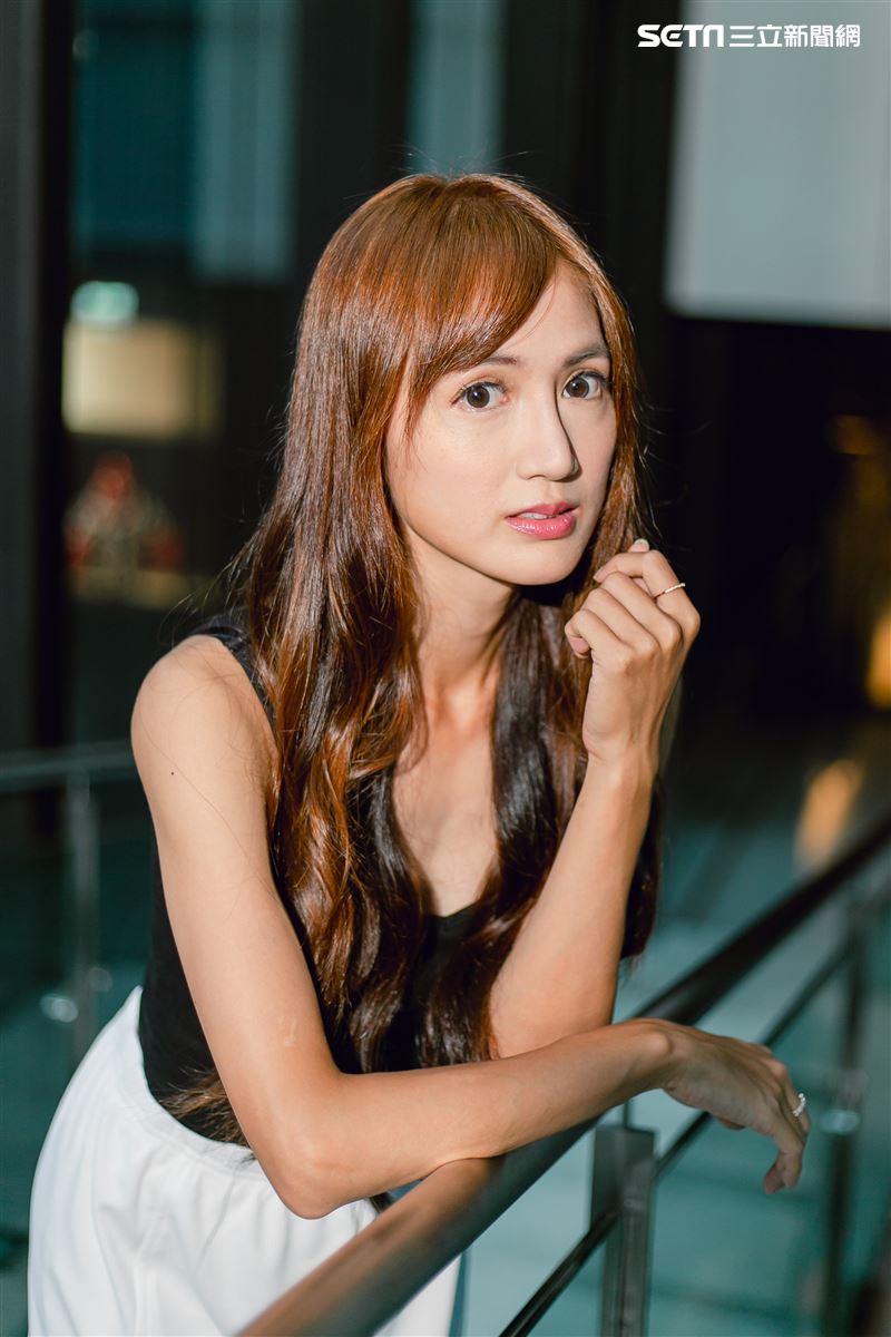 翁滋蔓三立新聞網專訪。（圖／記者楊澍攝影）