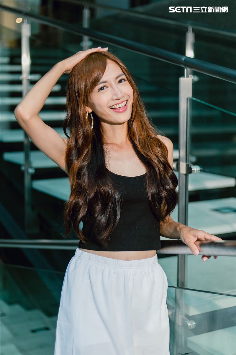 翁滋蔓三立新聞網專訪。（圖／記者楊澍攝影）