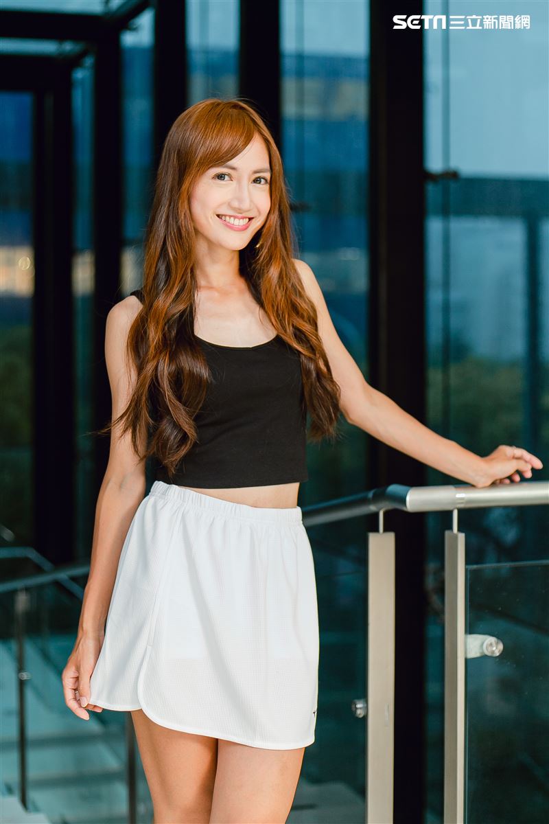 翁滋蔓三立新聞網專訪。（圖／記者楊澍攝影）