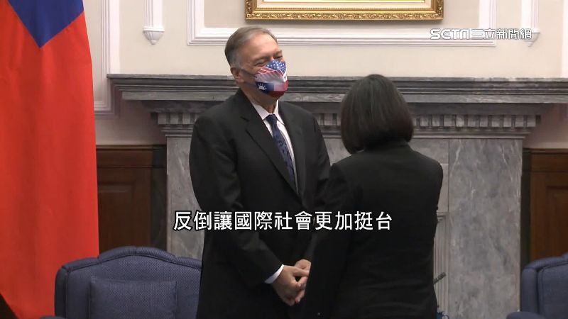 美議員接力訪台　總統「美國牌」抗中