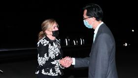 美國聯邦參議員布蕾波恩（Marsha Blackburn, R-TN）8月25日至8月27日訪台。（圖／外交部提供）