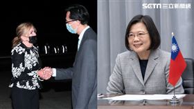 美國聯邦參議員布蕾波恩（Marsha Blackburn, R-TN）8月25日至8月27日訪台。（圖／外交部提供、總統府提供）