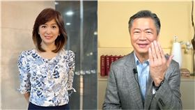 主播周玉琴與名嘴教授賴岳謙結婚了。（圖／翻攝自周玉琴臉書／賴岳謙YT）