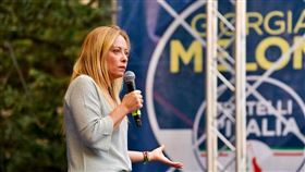 梅洛尼、Giorgia Meloni（圖／翻攝自Giorgia Meloni臉書）
