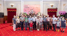 蔡英文、賴清德出席111年總統府暨國家安全會議員工家庭日。（圖／總統府提供）