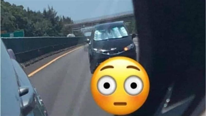 國道後照鏡見這一幕　網驚：開往地獄