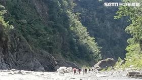 台中清水區公所5人在南投仁愛鄉武界失蹤，警消搜尋。（圖／翻攝畫面）