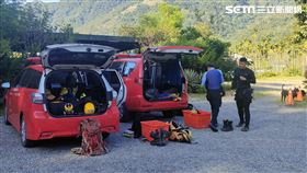 台中清水區公所5人在南投仁愛鄉武界失蹤，警消搜尋。（圖／翻攝畫面）