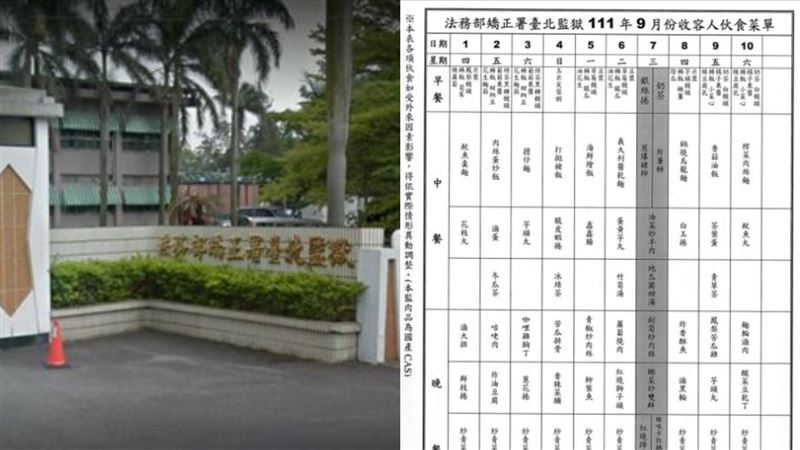 監獄菜色比當兵還豐盛？知情人揭內幕