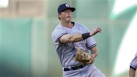 ▲拉梅休（DJ LeMahieu）出現再見暴傳，洋基中斷5連勝。（圖／美聯社／達志影像）