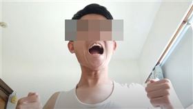 ▲自稱「師大數學哥」的吳姓網紅，嗆殉職警死有餘辜，被法辦。（圖／翻攝自YT）