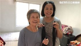 苗栗大千醫院護理部主任謝旻容捐髮助癌友。（圖／翻攝畫面）