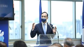 朱立倫主持國民黨中評會。（圖／國民黨提供）