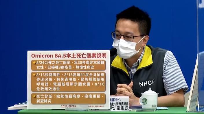 本土首例！年輕女染BA.5快速病歿