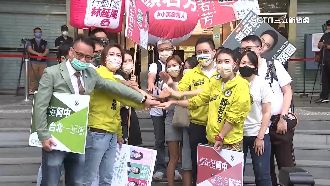選戰登記首日　北市藍綠黃議員拚氣勢