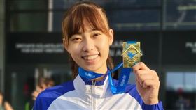 台灣跆拳道女神羅嘉翎塔林賽奪金。（圖／翻攝自羅嘉翎IG）