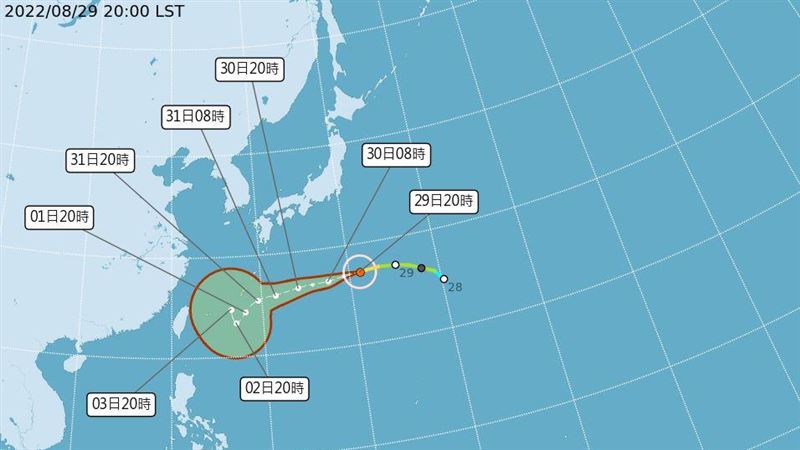 軒嵐諾開眼　氣象局長：強度不可忽視