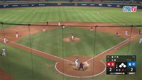 味全龍祭出5人內野布陣。（圖／味全龍提供）