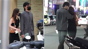 ▲敖犬與女友十指緊扣往羅東夜市前進。（圖／本刊攝影組／CTWANT提供）