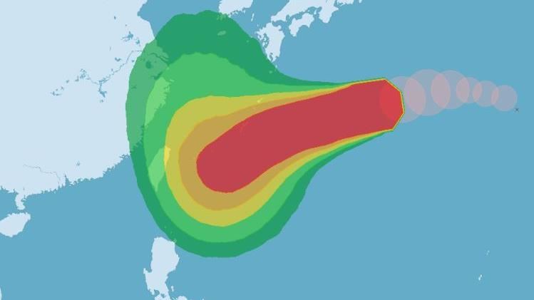 新／軒嵐諾恐成強颱！連4天影響台灣