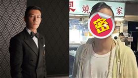 網友在燒臘餐廳巧遇陳冠希。（圖／翻攝自陳冠希微博、網易新聞）