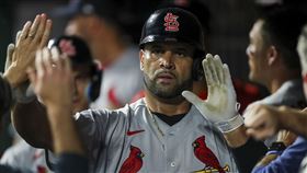 ▲普侯斯（Albert Pujols）炸裂生涯第694轟。（圖／路透社／達志影像）