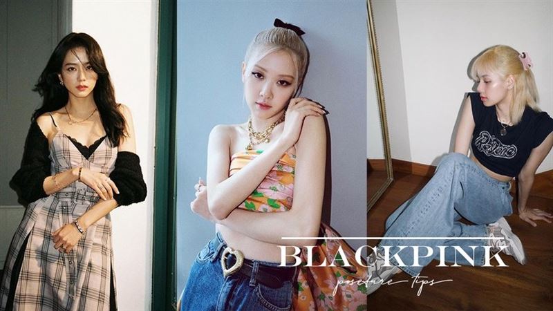 跟著BLACKPINK學拍照姿勢！