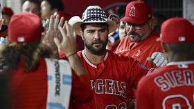 ▲福特（Mike Ford）本季首轟！炸裂前東家洋基。（圖／美聯社／達志影像）