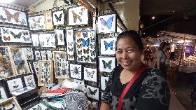 泰國觀光復甦  清邁攤販展笑顏