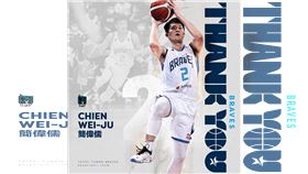 ▲富邦勇士與簡偉儒達成共識，提前終止合約。（圖／富邦勇士球團提供）