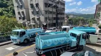 雨都供水吃緊　國軍、台積電助供水