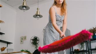 掃地,拖地,大掃除,清潔。（圖／翻攝自pexels）