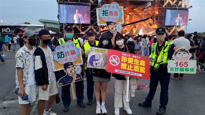 將軍吼落幕　南警打造犯罪0發生紀錄