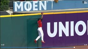 ▲班森（Will Benson）美技沒收安打。（圖／翻攝自MLB官網）