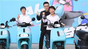 盧秀燕，共享機車（圖／翻攝畫面）