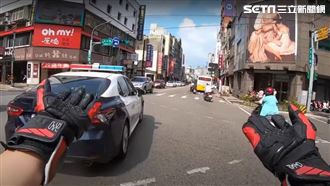 急煞害重機慘摔！他轟：警是三寶嗎？