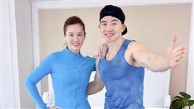 劉畊宏靠健身直播爆紅。（圖／翻攝自微博）