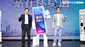 ▲Kymco執行長柯俊斌(左)及光捷總經理張森憲。（圖／鍾釗榛攝影）