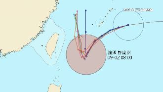 產生藤原效應　估軒嵐諾減速壯大北轉