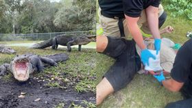 7歲就跟鱷魚玩！53歲男「半隻手沒了」救不回　燦笑拍照▲（圖／翻攝自Florida Gator Gardens臉書）