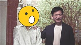 林佳龍年輕對比照(組合圖/台灣迷因 taiwan meme臉書)