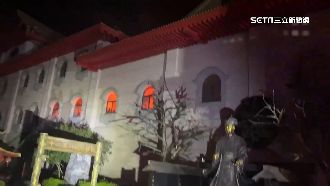 北台灣最大室內關公像　威天宮傳火災