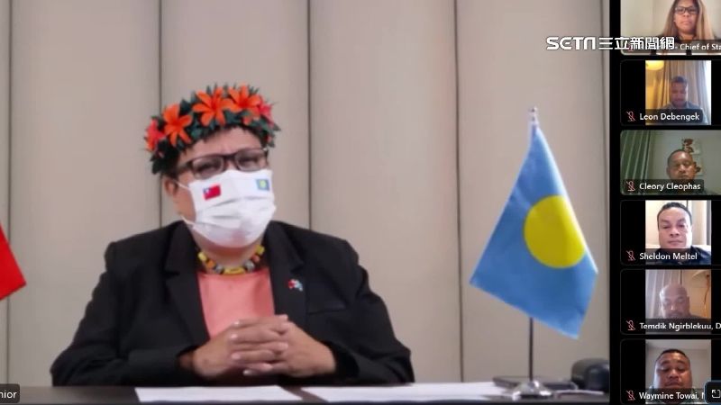 小英視訊見席嫵杜　盼台帛續跨域交流